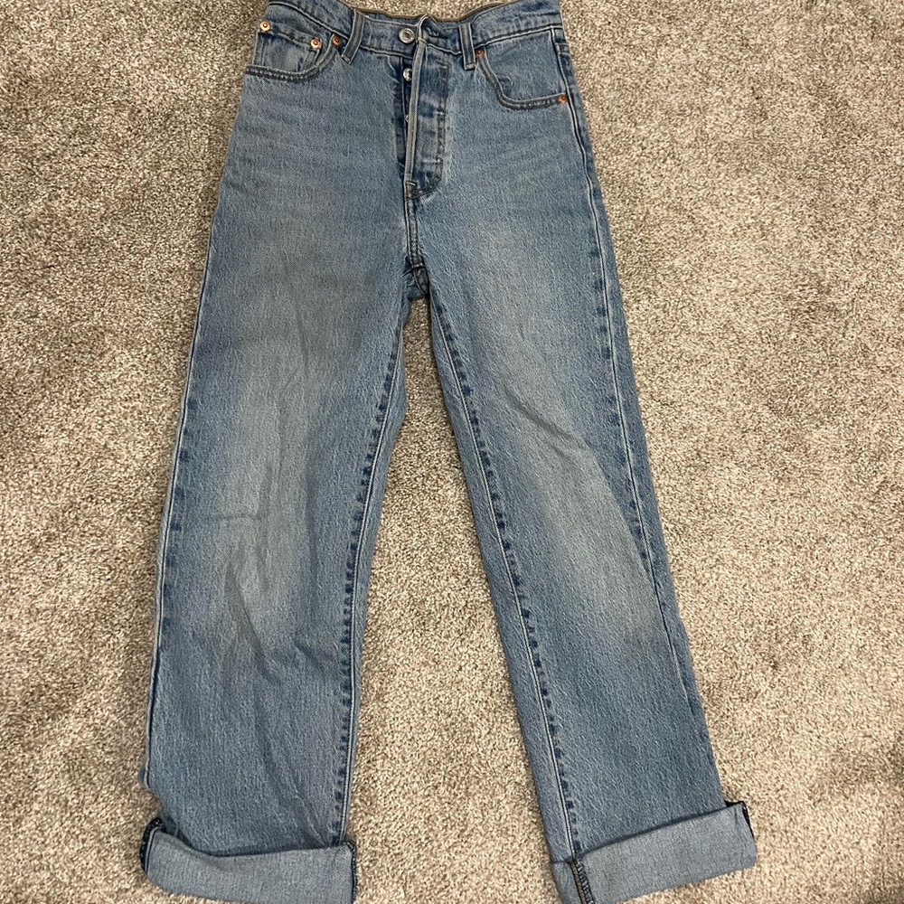 Levi's Classic Straight Leg Denim Jeans